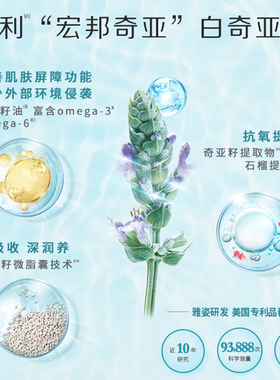 雅姿保湿眼霜眼部提亮补水安利