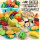 Simulated fruit and vegetable cutlery durian pizza toy