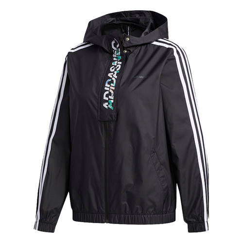 Adidas/阿迪达斯正品 neo W FAVES WB 女子运动休闲外套FP7336 - 图3