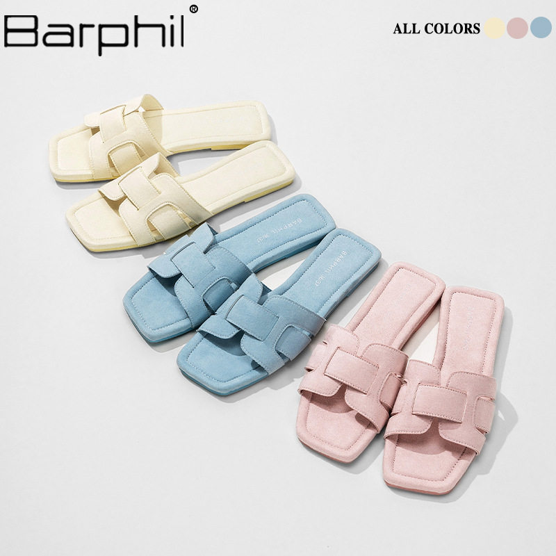 Barphil凉拖女夏季外穿配裙子2025新款精致法式居家室内平底凉鞋,淘宝优惠券,粉丝福利购,淘宝优惠卷