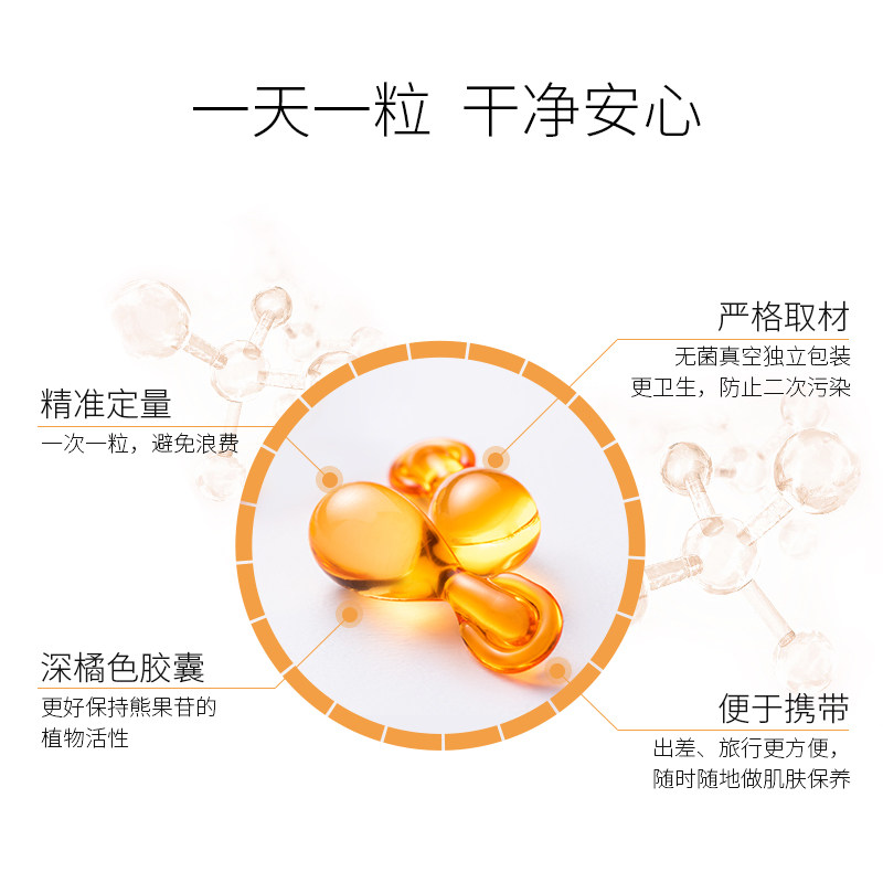 蝶莲娜小熊精华熊果苷肌肽精华液 蝶莲娜化妆品液态精华