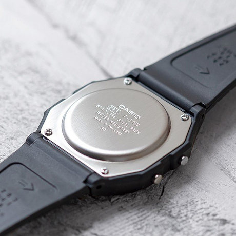 casio f91w water test