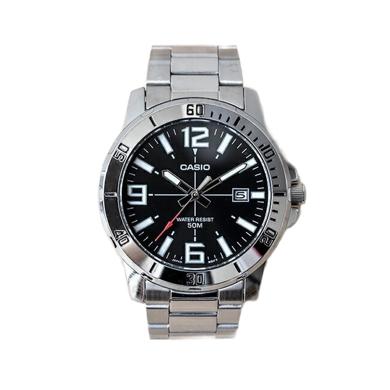 卡西欧手表CASIO MTP-VD01D-1E 防水商务夜光海洋之心水鬼石英表 - 图3