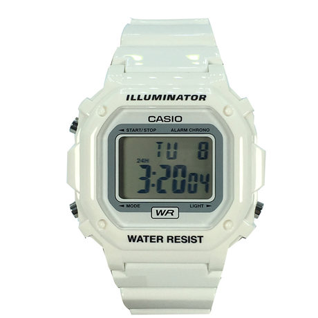 Casio Watch Casio F 108whc 7 Men And Women Sports Waterproof Classic Square Digital Display Electronic