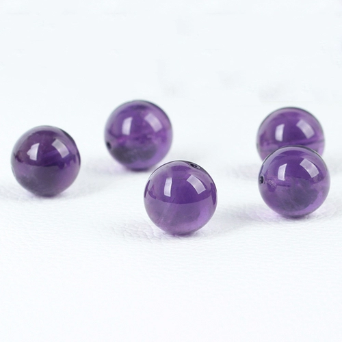 八度空间（珠宝） Натуральные бусины с аметистом, украшение-шарик, браслет из бисера ручной работы