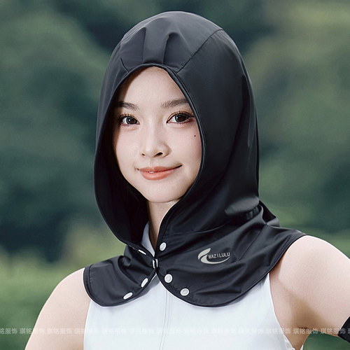 夏季户外防晒帽子女打高尔夫防紫外线护颈透气亲肤薄款冰丝遮阳帽 - 图2