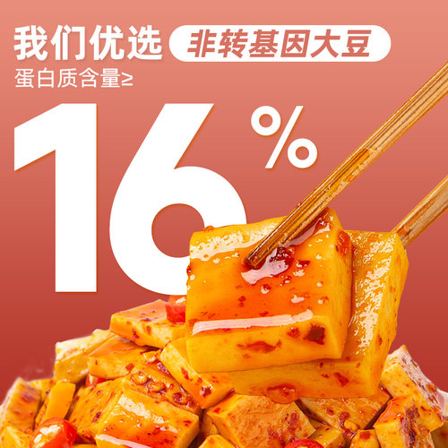 好巴食南溪豆干麻辣五香非遗豆腐干四川特产休闲追剧解馋小吃零食 - 图1