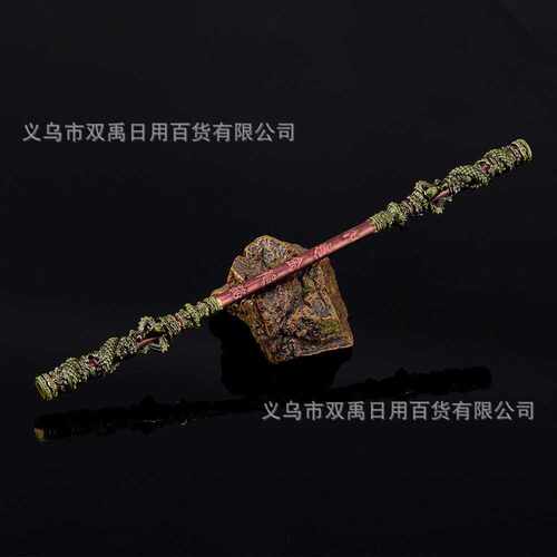 黑神话悟空周边大话西游至尊宝如意金箍棒金属玩具武器手办摆件 - 图2