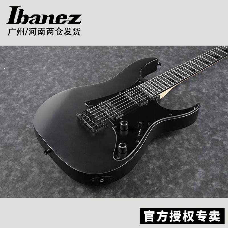 正品Ibanez电吉他依班娜GRGR131EX磨砂黑24品固定琴桥电吉他套装-图2