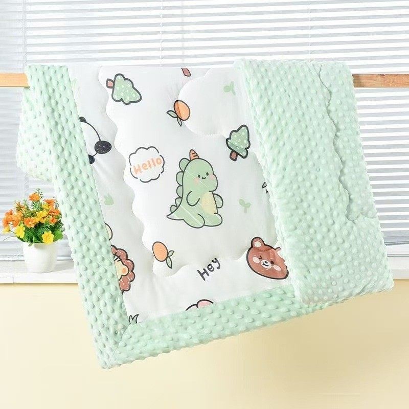 婴儿包被新生儿抱被秋冬季初生宝宝襁褓包裹豆豆绒安抚盖被,淘宝优惠券,粉丝福利购,淘宝优惠卷