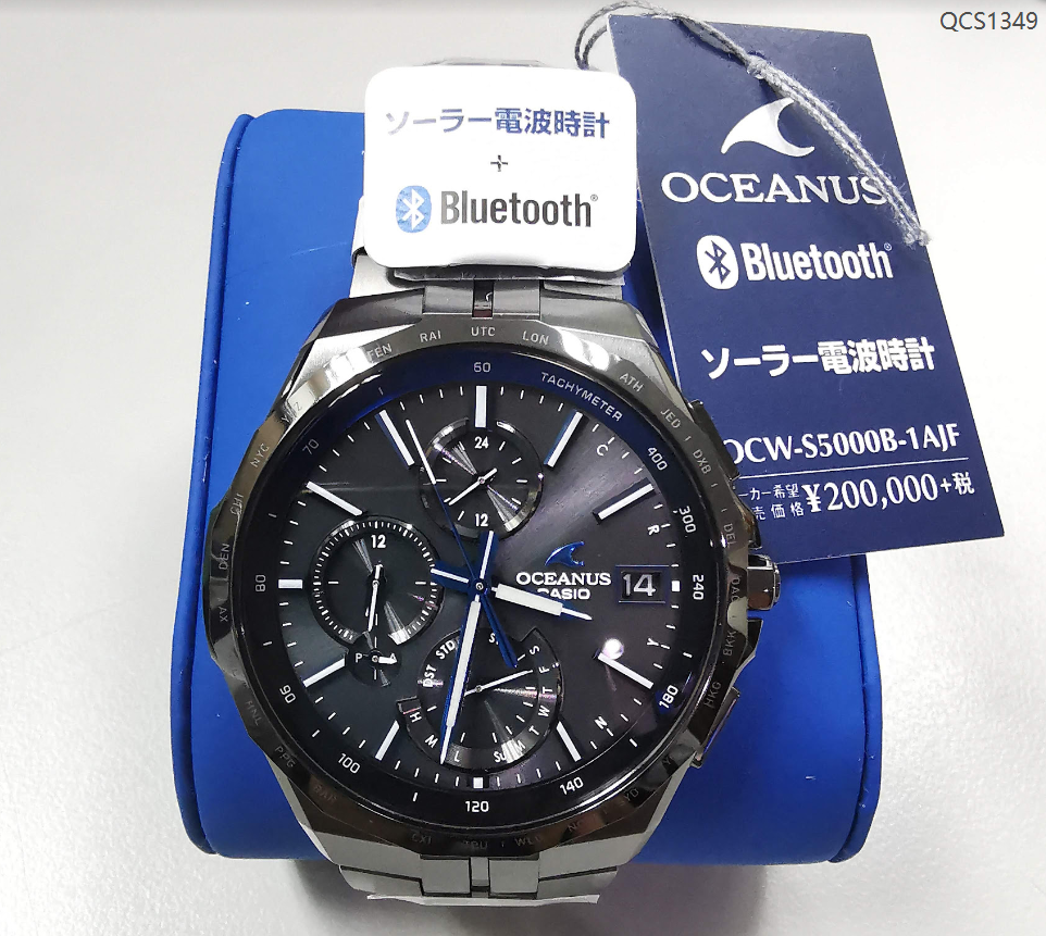 电波蓝牙 S5000B S5000E 1AJF S5000 OCW 限量手表 2019 卡西欧海神 电波蓝牙 S5000B S5000E 1AJF S5000 OCW 限量手表 2019 卡西欧海神