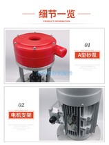 With sandblasted sand A type water New products abrasion resistant stainless steel anti-corrosive sand erosion pump motor spray sand machine Pump polyurethane mix