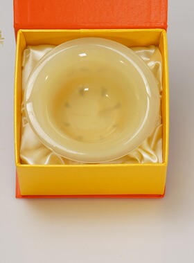 仿玉供水杯合金八吉祥供水碗