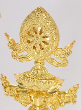 七政宝合金鎏金整套桌面摆件