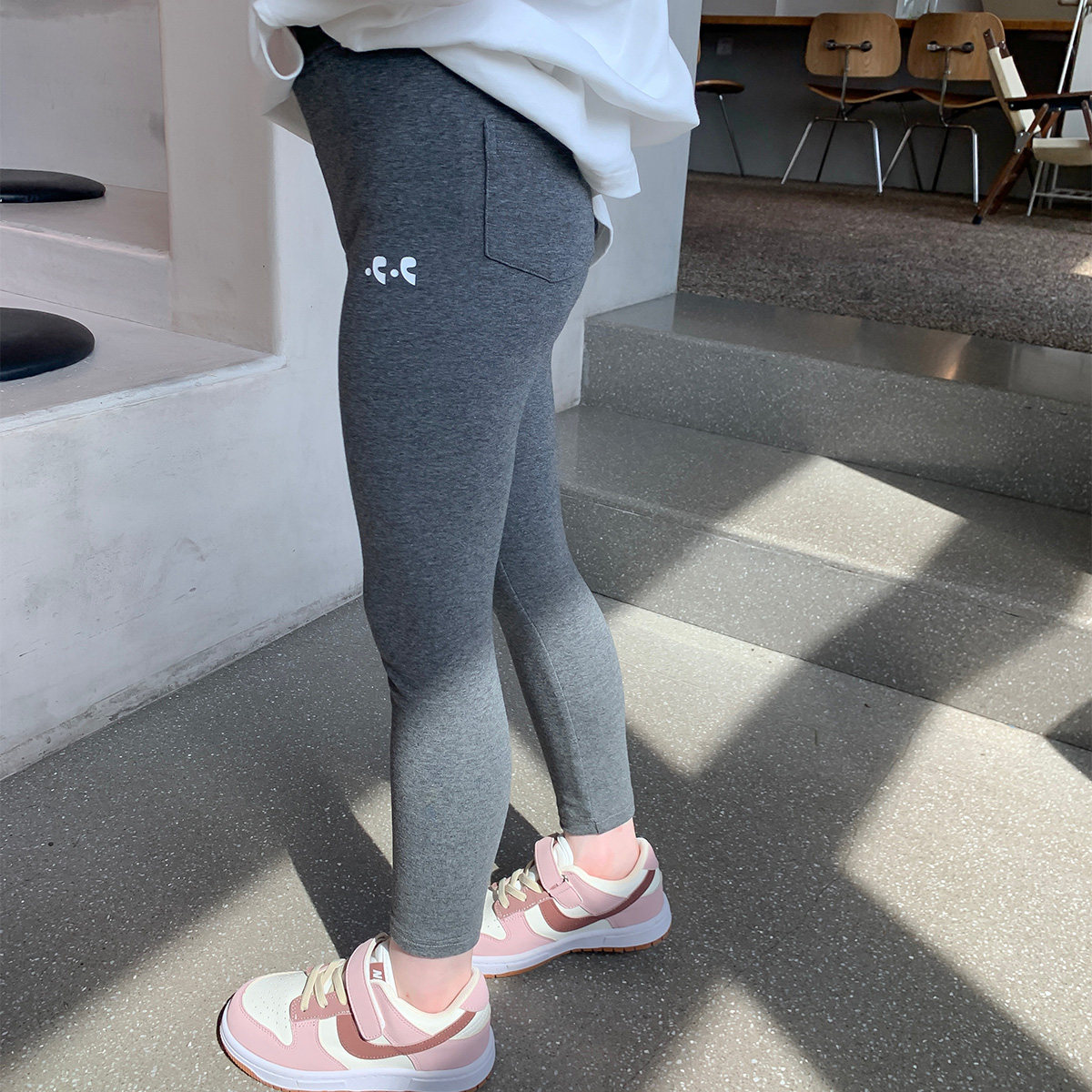 布丁哈鲁女童打底裤春秋款2026秋季新款长裤洋气休闲儿童裤子潮,淘宝优惠券,粉丝福利购,淘宝优惠卷