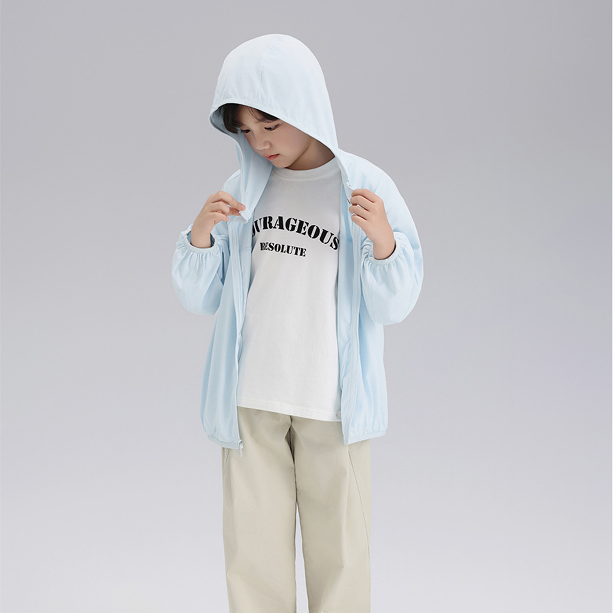 沫沫家定制童装男童防晒衣夏季2026新款儿童皮肤衣连帽防晒服夏装,淘宝优惠券,粉丝福利购,淘宝优惠卷