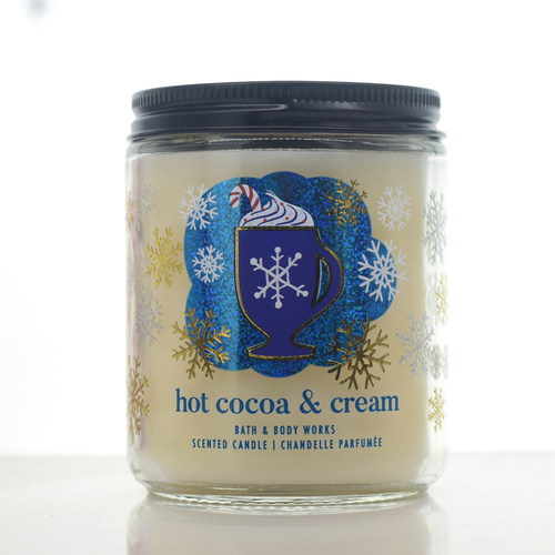 BBW热可可奶油三芯无烟精油hot cocoa香薰蜡单芯Bath&BodyWorks - 图0