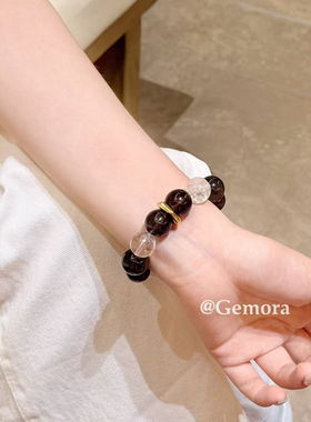 Gemora极茉女款茶晶净化水晶手串