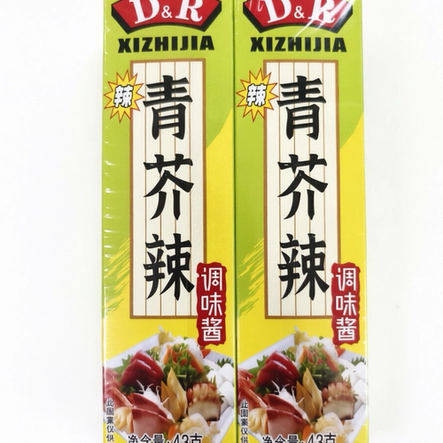 莱阳喜之家DR芥末膏青芥辣酱43g辣根寿司料理生鲜刺身绿芥末 包邮 - 图2