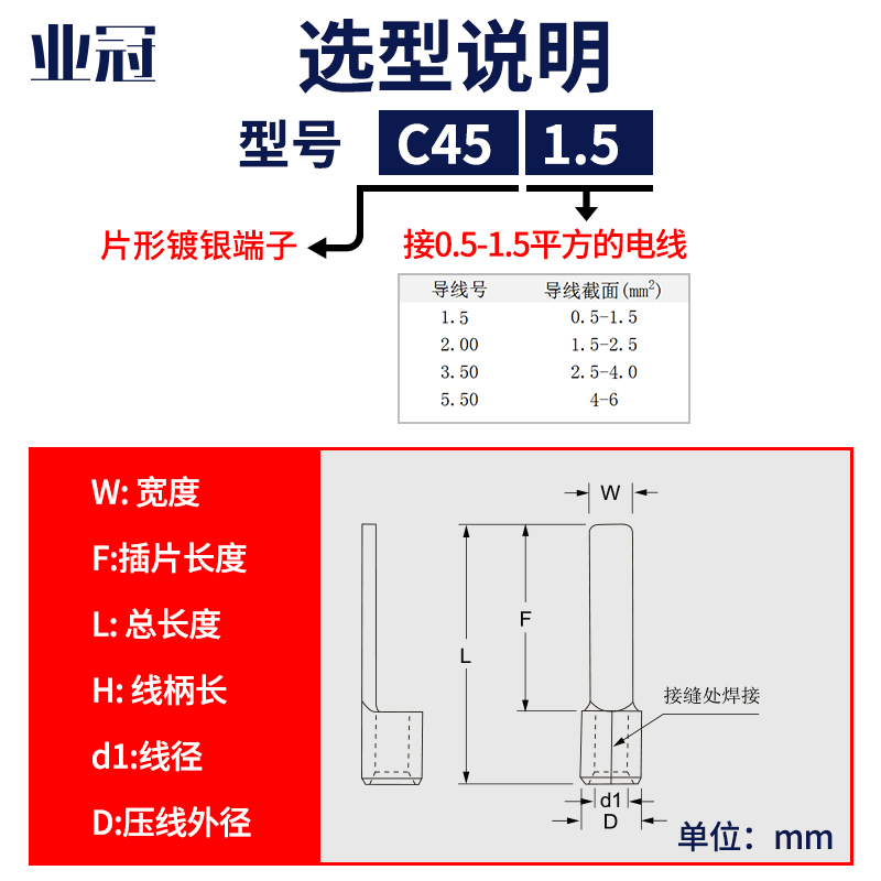 PTN1.25/2/3.5/5.5-9/10/12针形裸端子线鼻子冷压插针接线耳端头 - 图2