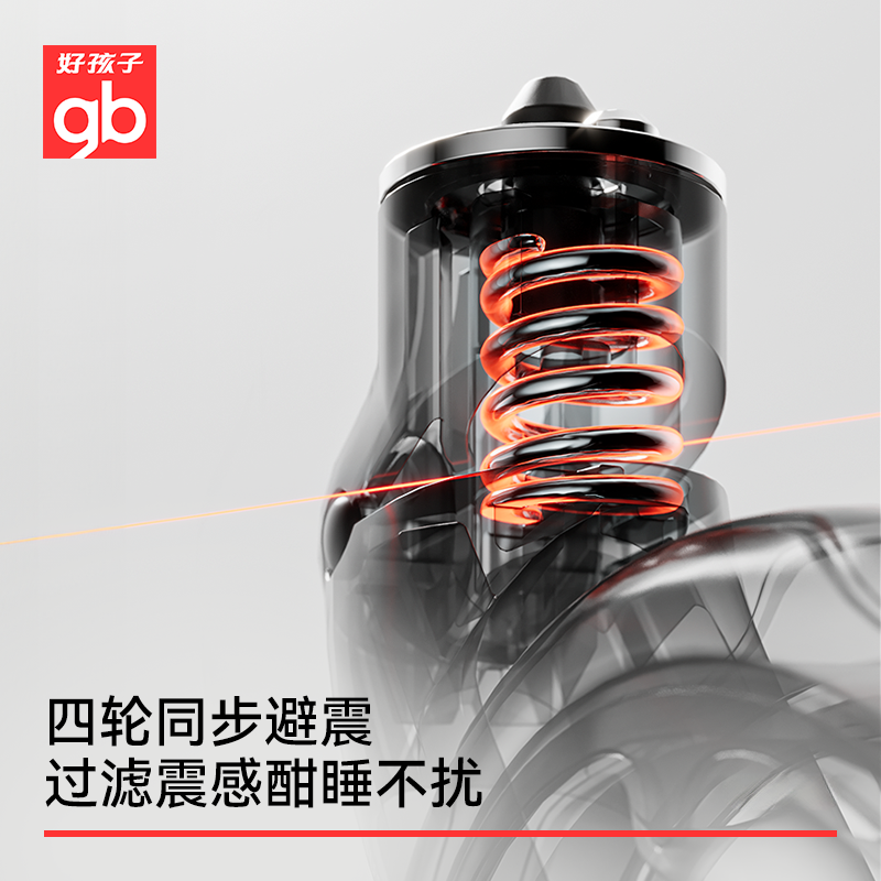 gb好孩子安全婴儿推车高景观碳纤维四轮万向双向遛娃推车天鹅pro,淘宝优惠券,粉丝福利购,淘宝优惠卷