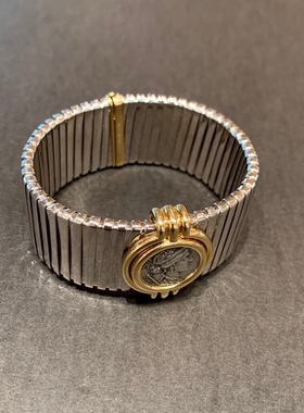 【已出欣赏】重磅级古币弹簧手镯古希腊古币维纳斯18k金古币手鐲