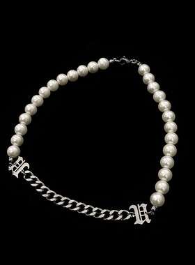 saz春夏新款高级质感珍珠链条