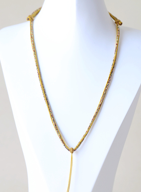 五彩线高档项链绳民族风手工挂绳