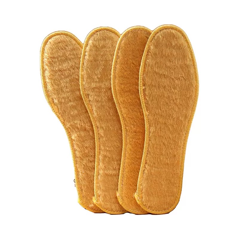 冬季加厚吸汗保暖鞋垫不冻脚舒适透气棉毡鞋垫