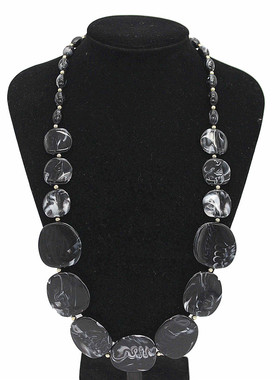 欧美夸张合金项饰几何女醋酸板材