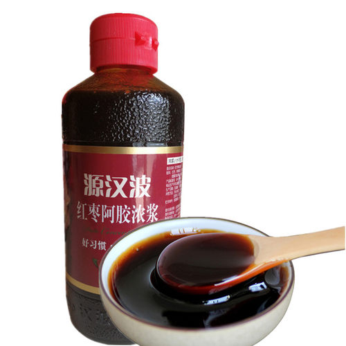 山西特产源汉波红枣浓浆 阿胶浓浆745克大瓶 经典配方 冲调饮品 - 图3
