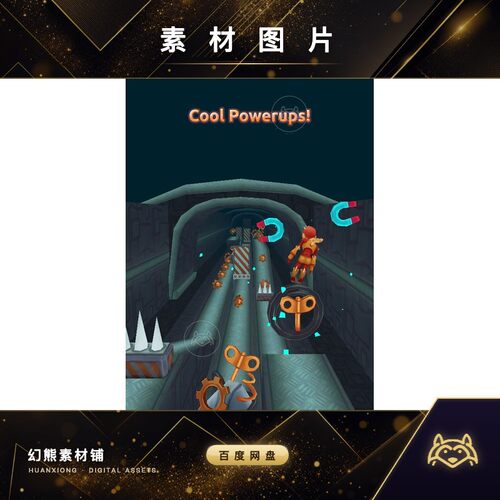 Unity 3D Infinite Runner for Playmaker 跑路游戏模板 1.7 - 图1