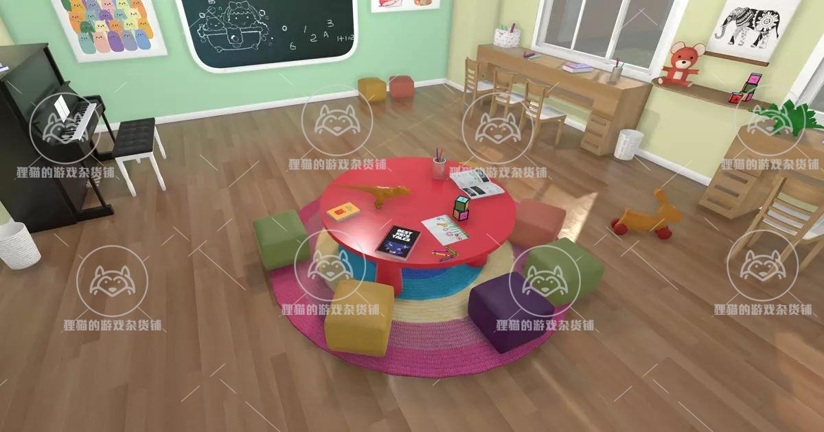 Unity Kids classroom 1.0 包更新 儿童教室活动空间场景 - 图1
