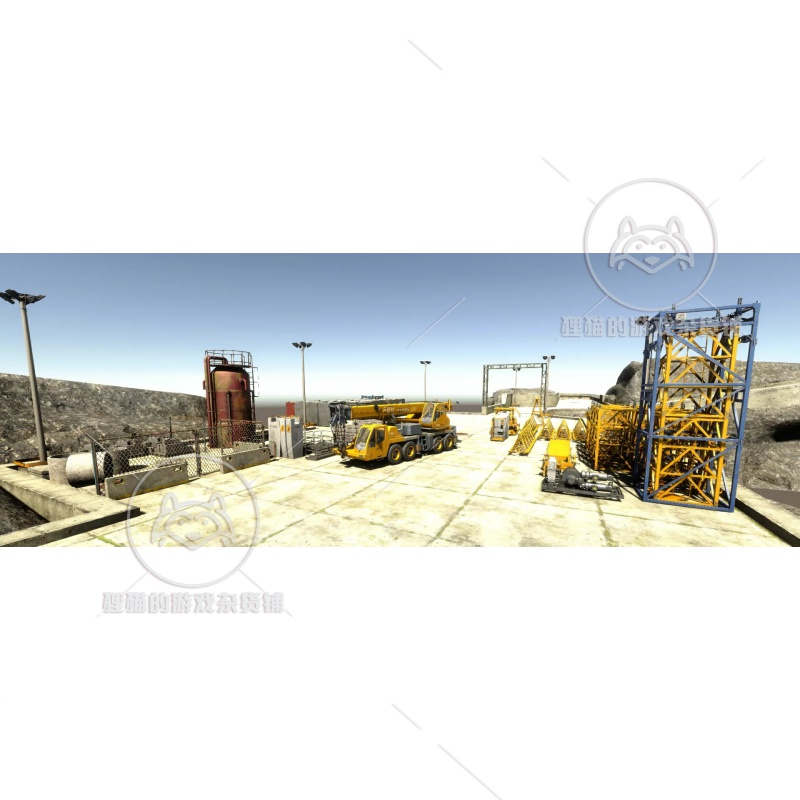 Unity Tower Crane v1(Simulator) 起重机模拟器 1.0 - 图1