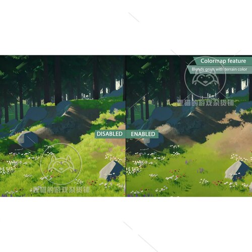 Unity Stylized Grass Shader 1.4.4塞尔达风格草地渲染器URP-图2