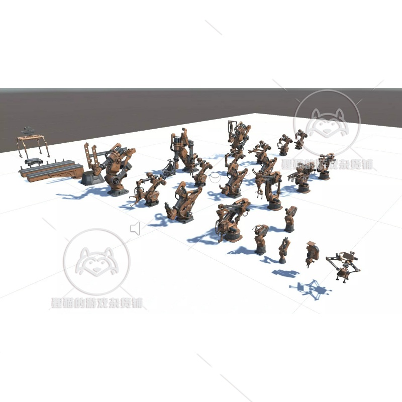 Unity Industrial Robot Pack 工业机械臂模型 1.1 - 图0