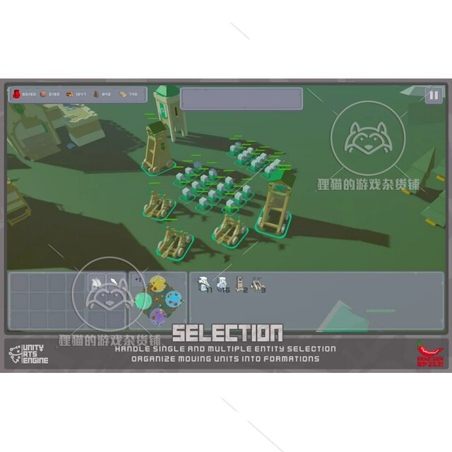 Unity Strategy Kit RTS Engine 6000 package update real-time strategy game engine source code