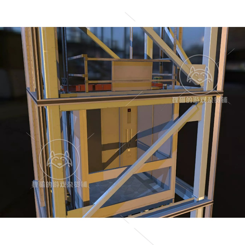 Unity Moving Elevator System Fully functional电梯插件 1.3-图2