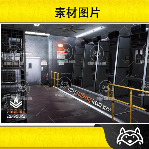 Unity Modular Shooting Range Military Base Military 1.0 - 图3