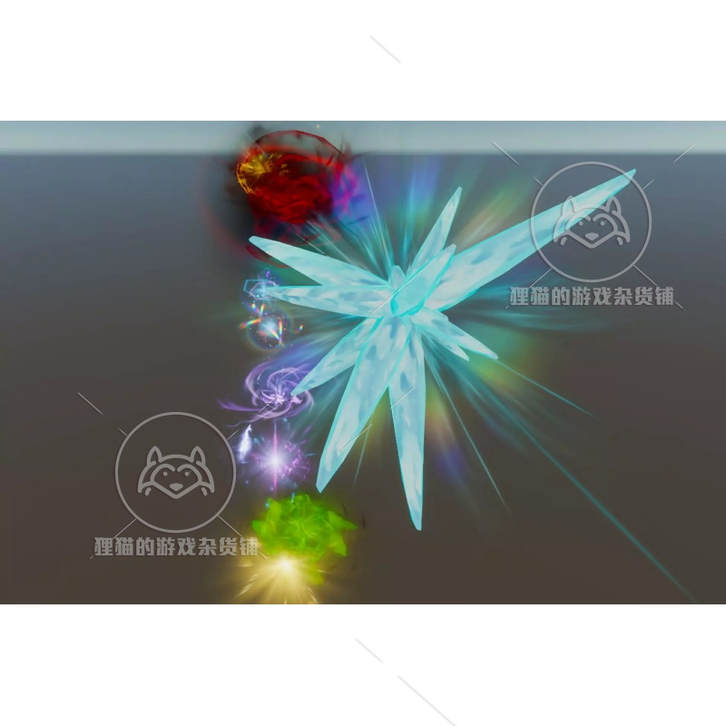 Unity Power Orbs Pack URP HDRP能量团技能特效包更新 1.0-图0