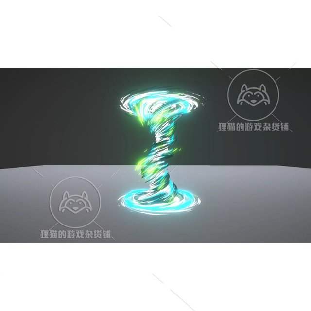 Unity Stylized Tornado Colors stylized tornado special effects URP 1.0