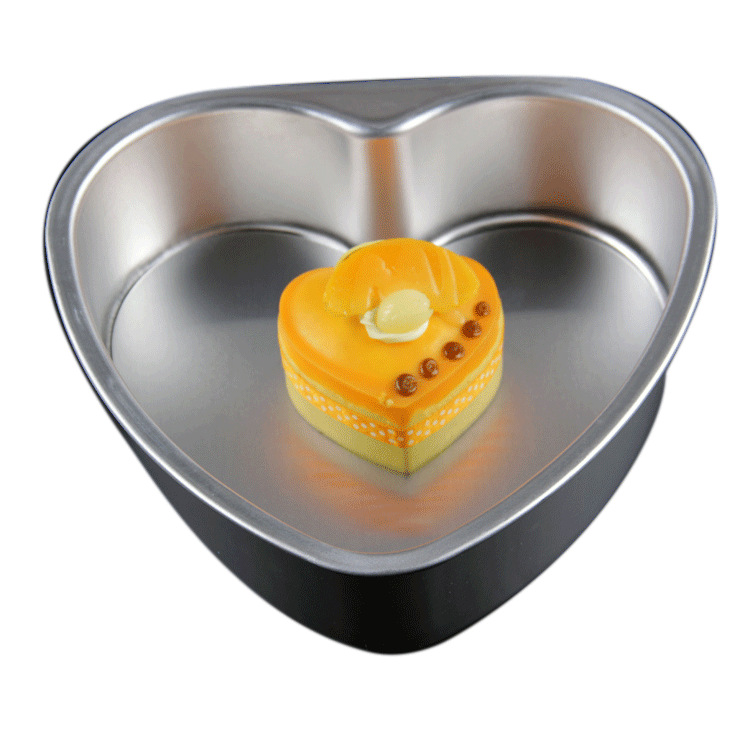 Anode Baking Mould Heart Shape Mousse Cake Mold 活底蛋糕模具 - 图3