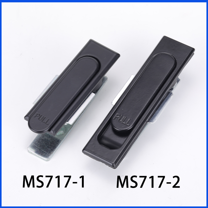 MS717-1配电箱柜门锁机械设备工业平面锁MS380-2开关柜不锈钢门锁 - 图0