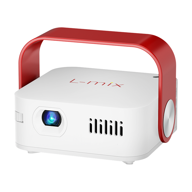2023新款lmix小型智能可连投影仪 lmix投影机