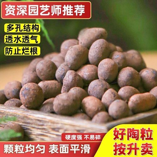 陶粒养花通用型花盆垫底园艺专用花卉颗粒土多肉土铺面石 - 图2