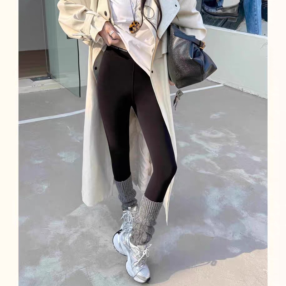 正品发财暴富修身显瘦发热云朵裤蛋白绒加绒加厚字母腰无缝打底裤,淘宝优惠券,粉丝福利购,淘宝优惠卷