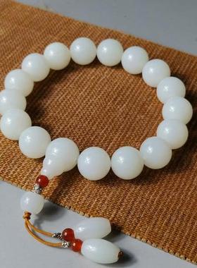 和田玉羊脂玉手链天然正品