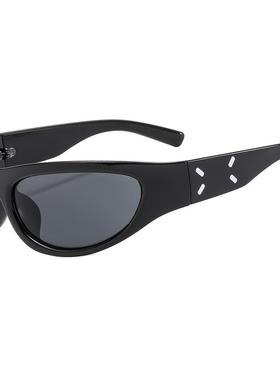 发箍墨镜发卡眼镜防风街拍酷男女辣妹太阳镜防紫外线uv400