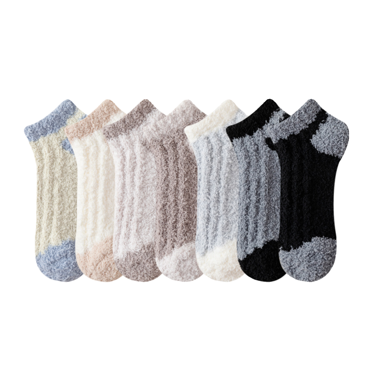 珊瑚绒厚袜子男款睡眠短袜秋冬加绒加厚保暖2026新款家居袜地板袜,淘宝优惠券,粉丝福利购,淘宝优惠卷