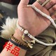About 7.5mm pastoral area straight-cut hand-polished old pearl plain string play pure hand DIY rosary bracelet portable accessories